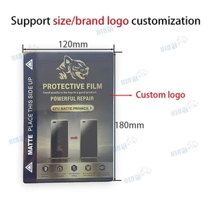 Film hydrogel auto-cicatrisant EPU mat pour la confidentialité, protection d'écran personnalisée à couverture intégrale anti-traces de doigts et anti-rayures pour tous les téléphones - Product Image 6