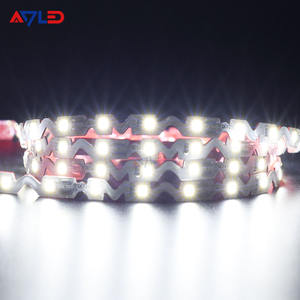 New Techology IP65 Design Waterproof Zig Zag S Shape <b>LED</b> Strip <b>Lights</b> SMD2835 9000k-12000k <b>LED</b> Tape for Sign Project - Product Image 6