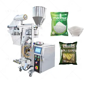 الكيس كيس مزموم طحن التوابل آلة التعبئة الملح الزبيب السكر الرز المنظفات الطاقة ملء آلات التعبئة والتغليف