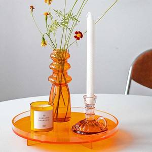 Support de plateau de piédestal en acrylique pour comptoir de <span class=keywords><strong>cuisine</strong></span> de salle de bain, base d'affichage transparente Home <span class=keywords><strong>Deco</strong></span> - Product Image 5