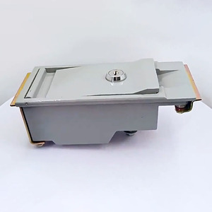 Serrures de mécanisme de sous-station électrique en alliage d'aluminium gris durable HJ antivol <span class=keywords><strong>clé</strong></span> déverrouillage boîte transformateur serrure d'avion - Product Image 4