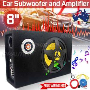 480w Car Stereo Subwoofer Shockproof Power <b>Amplifier</b> Under Seat Powered <b>Speaker</b> Car Alloy High Fidelity Music Player Car Audio - Product Image 1