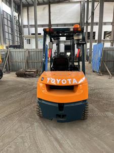 Carretilla elevadora diésel de 3 toneladas Toyota FD30 usada en buen estado, excavadora de segunda mano original japonesa, carretilla elevadora Toyota fd30, gran oferta - Product Image 3