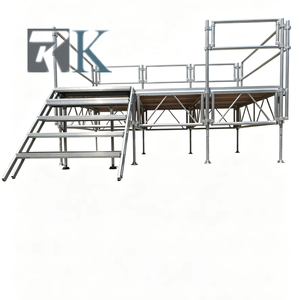 Adjustable Height Aluminum <b>Stage</b> for Sale <b>Stage</b> <b>Platform</b> Truss Displays Outdoor Weddings Parties - Product Image 1