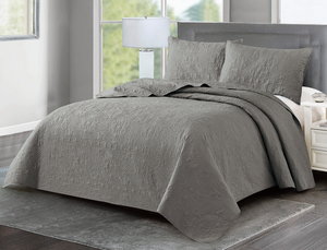 Easy Care Polyester <strong>Quilted</strong> Bedspread <strong>Throw</strong> Over Large Sofa Bed Cover Blanket - Product Image 5