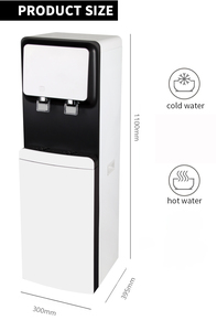 Dispensadores <span class=keywords><strong>de</strong></span> <span class=keywords><strong>agua</strong></span> caliente y fría AQUART BY2105 <span class=keywords><strong>sin</strong></span> refrigerador, botella <span class=keywords><strong>de</strong></span> <span class=keywords><strong>agua</strong></span>, soporte eléctrico <span class=keywords><strong>de</strong></span> oficina <span class=keywords><strong>de</strong></span> plástico inteligente - Product Image 2