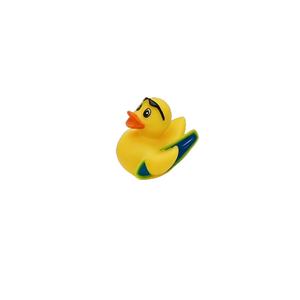 En stock : Canard en caoutchouc lumineux de Noël, jouet flottant absorbant l'eau pour bébé, idéal pour le sable et l'eau, 5-6 cm – Vente chaude de l'été - Product Image 2