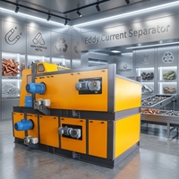 Machine automatique de récupération de ferraille multicouche pour la récupération de la ferraille d'aluminium fine, des cendres de circuits imprimés et des déchets granulaires mixtes