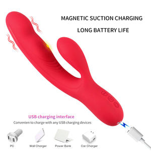 Vibratori Dildo coniglio vibratore presa in giro 10 frequenza di grandi dimensioni femminile masturbatore orgasmo stimolatore - Product Image 4