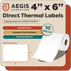 Promotion Barcode Waterproof Heat-Resistant Strong Stickiness Eco-friendly Supermarket Thermal Paper Thermal <b>Printer</b> Labels - Product Image 2