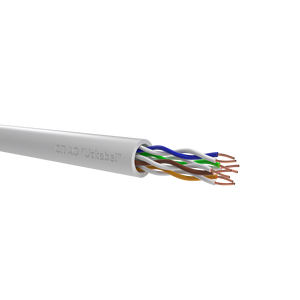 Câble LAN Cat5 U UTP PVC 4x2x0.52mm Câble Ethernet intérieur pour bureaux et systèmes informatiques - Product Image 1