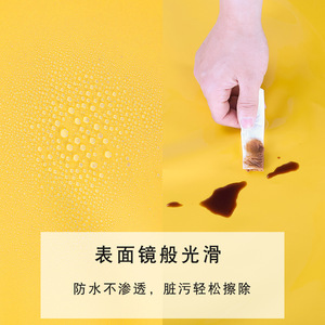 Waterproof TPU <b>Apron</b> Extra Long Thick Solid Color For Food Industry Work Suit Adult Use - Product Image 4
