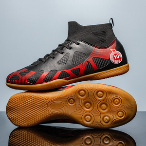 Scarpe da Calcio di Alta Qualità per <span class=keywords><strong>Uomo</strong></span>, per Allenamento su Erba Sintetica, Calcio all'Aperto e a Cinque, Antiscivolo e Leggere - Product Image 5