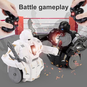 Robot de Combate a Control Remoto, Juguete Electrónico Articulado con Luz y Sonido para Niños de 8 a 13 Años, Juego de Batalla - Product Image 1