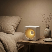 Lampe de chevet LED rechargeable, réglable, mini, pour chambre à coucher, style nordique, avec fonction de minuterie