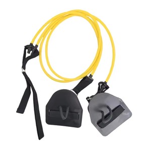 Bande de résistance élastique <span class=keywords><strong>pour</strong></span> la natation, équipement d'entraînement aquatique <span class=keywords><strong>pour</strong></span> <span class=keywords><strong>piscine</strong></span> à domicile, matériel de natation à faible impact adapté aux piscines enterrées et hors sol - Product Image 1