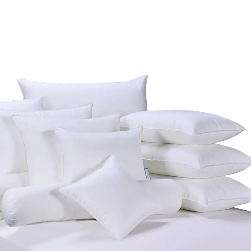 Wholesale Comfort Sleep Throw Pillow Super Soft Pillows Microfiber Filling 100% Cotton Shell