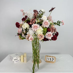 Wholesale Realistic 30cm red white <b>flower</b> balls Custom Luxury Large <b>Flower</b> Ball - Product Image 3