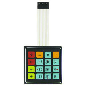 Vendita calda 4x4 16 Key Matrix Membrana FAI DA TE Interruttore Touch <span class=keywords><strong>Pad</strong></span> 76x69x0.8 millimetri - Product Image 3