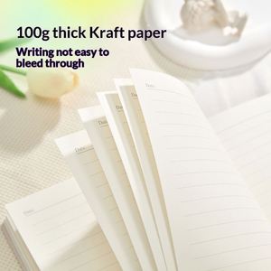 Cuadernos de Tapa Dura con Logotipo Personalizado al por Mayor, A5, Impermeables, de Cuero PU, Precio Económico, Impresión de Diarios, 100 Hojas - Product Image 4