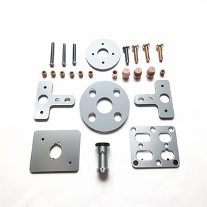 Kit d'assemblage de supports de montage en tôle galvanisée découpée au laser sur mesure, pliage de précision, fabrication OEM industrielle, vente en gros - Product Image 4