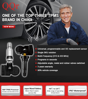 Herramienta de Diagnóstico y Programación de Activación TPMS Universal QQr, 315MHz/433MHz, Compatible con Todos los Autos, Escáner OBD2 de Grado Profesional