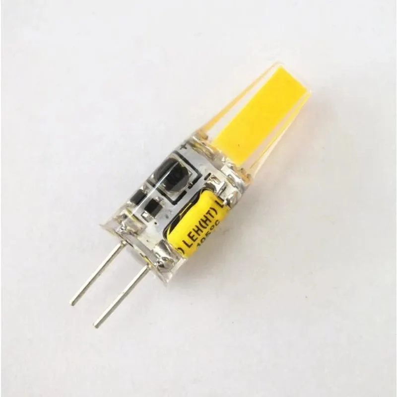 調光可能なミニG4LED COBランプ2W3W電球ACDC12V220Vキャンドルライトはシャンデリアスポットライトの30W40Wハロゲンを置き換えます