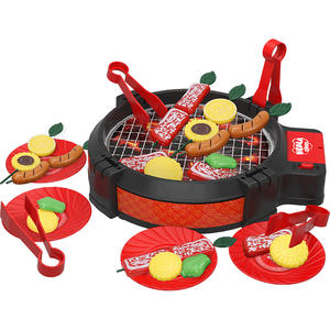 Juego de Barbacoa de Juguete para Niños Koala Diary, Parrilla de Plástico con Comida y Pinzas para Niños de 2 a 4 Años, Utensilios de Cocina de Simulación - Product Image 5