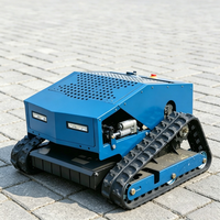 Mesin Pemotong Rumput Robot Kendali Jarak Jauh, Mesin Pemotong Rumput Bertenaga Gas Tugas Berat untuk Kubota, Mesin Pemotong Rumput Robot Komersial