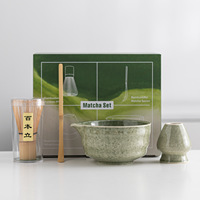 Ensemble de fouets à matcha en bambou faits à la main en gros, emballage personnalisé - pour le café et la vaisselle, moderne et traditionnel