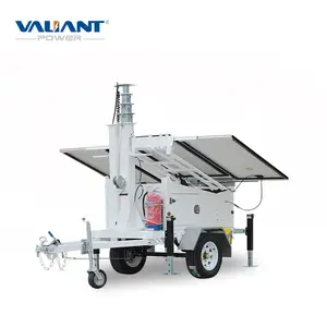 Solar Power Station Solar Generator with Telescopic High Mast