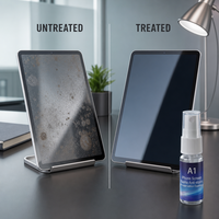 Protecteur d'écran liquide de qualité industrielle A1, nano micro-silice, essence céramique invisible modifiée anti-rayures, Guangdong