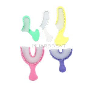 RTS Triple Tray Medical Grade Plastic Dental Impression Colorful Bite Registration Tray