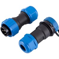 IP68 IP67 Weipu remplacement connecteur circulaire prise 3pin mâle femelle prise étanche électrique connecteur d'eau profonde