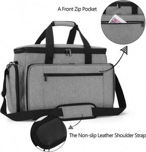 Bolsa de Transporte para Hilos de Tejer, Portátil, para Accesorios de Costura y Crochet, Organizador, Muestra Gratis - Product Image 5