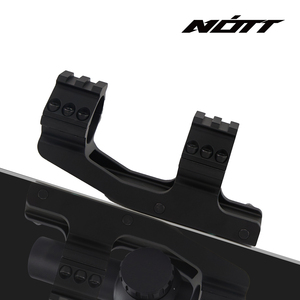 ขายึดกล้องเล็ง NOTT สำหรับท่อขนาด 30 มม., ความสูงตรงกลาง 1.4 นิ้ว สำหรับการล่าสัตว์และอุปกรณ์ออปติกกลางแจ้ง, พร้อมตัวหนีบแบบสามสกรู - Product Image 1