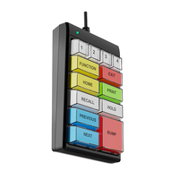 Teclado Mecánico Cherry KDS de Fábrica Directa LIFPOS, Teclado USB con Diseño Personalizado, Totalmente Programable para Sistemas KDS