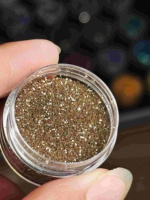 Gros flocon de métal super brillant de qualité cosmétique pour peinture de voiture Pigment en poudre libre Pigment de paillettes pour ongles