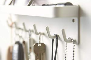 Magnetic Adhesive Wall Mounted Key Phone Holder Hanger Wall Hanging Keybox Hanger Organizer <b>Shelf</b> Magnetic Key Holder Key Rack - Product Image 5