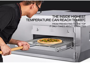 Nuovo Forno per Pizza a Nastro Trasportatore Commerciale a Gas ed Elettrico in Acciaio Inox ad Alta Produttività con Materie Prime per Panifici - Product Image 6