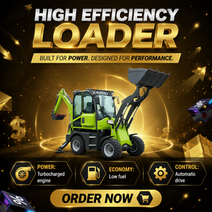 FREE SHIPPING CE Euro5 Mini Hydraulic Backhoe Loader Tractor Wheel Spider diesel Backhoe Loader 4X4 Draggable Excavator for Sale