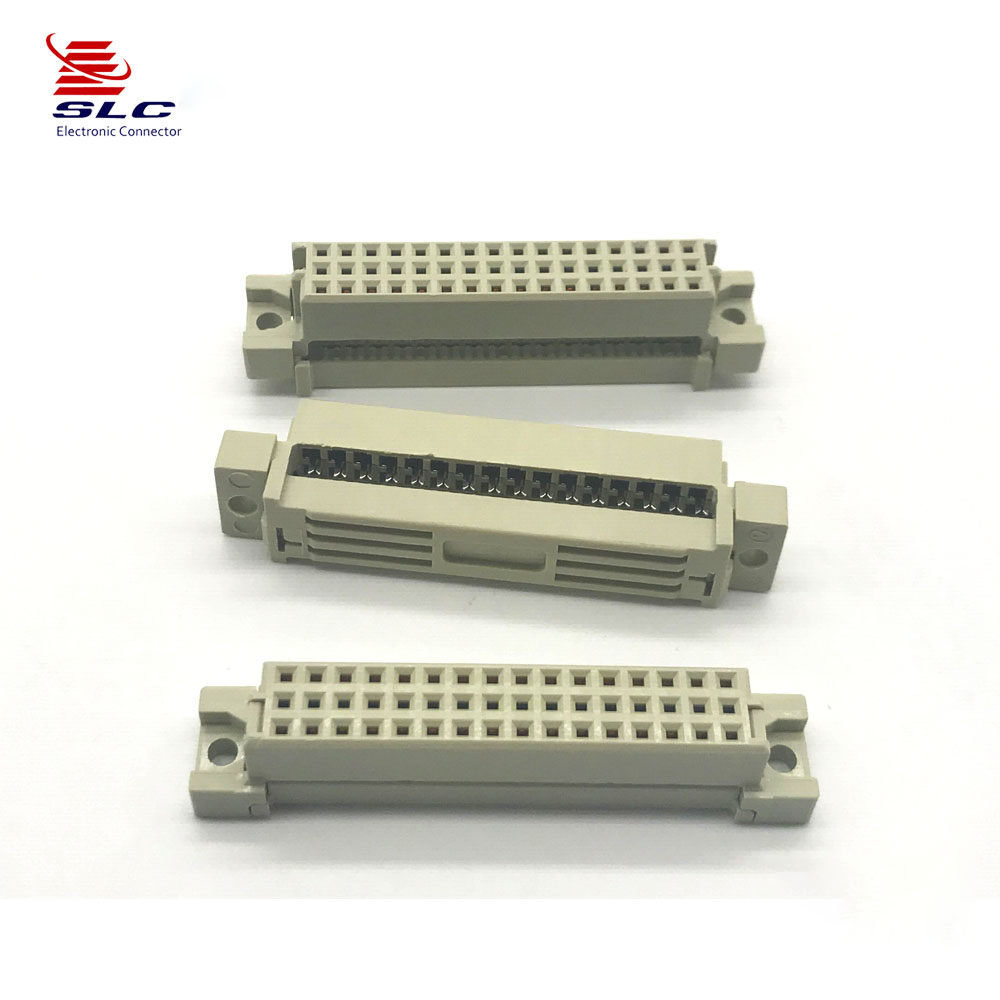 3-мя рядами красивых 32 Pin типа B DIN 41612 женский idc Тип евро разъем