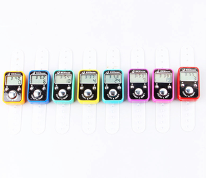 Wholesale 1016 Time Finger <b>Ring</b> with Electronic Counter Manual Health Tracker for Sleep Plastic Case - Product Image 2