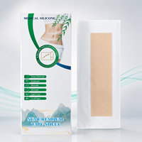 Bande adhésive en silicone de qualité médicale pour l'élimination des cicatrices, réutilisable, imperméable, pour le traitement des cicatrices chirurgicales et des chéloïdes après césarienne