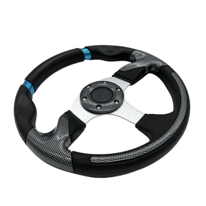 탄소 PU <span class=keywords><strong>12</strong></span>.5 인치/320mm 범용 수정 스티어링 휠 골프 카트 스티어링 휠 - Product Image 2