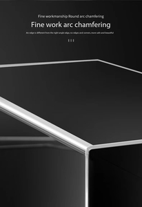 Cajas de Exhibición de Acrílico Transparente de Buena Calidad, Organizador de Cubos a Prueba de Polvo de Una Pieza, para Figuras de Juguete - Product Image 5