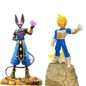 30cm Drag-on Ball Z Anime Super God of Destruction Beerus Full Power Jiren Figurine PVC Anime Action Figure Collection Model Toy