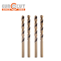 Foret hélicoïdal EUROCUT en acier rapide M35 5% Cobalt pour acier inoxydable
