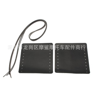 Moshark – housses de guidon de moto en cuir, 22mm 25mm, couvre-poignée universel rétro pour modification de vélo - Product Image 2