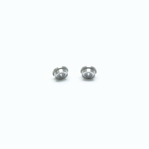 Rodamiento de brida <span class=keywords><strong>FR133</strong></span> 2,38x4.762x2,38mm Rodamientos rígidos de bolas en miniatura FR133ZZ Fr133zz para coche modelo RC - Product Image 2
